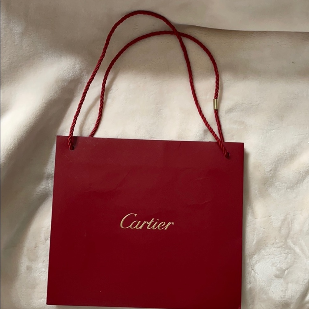 💯 Auth Cartier Gift bag